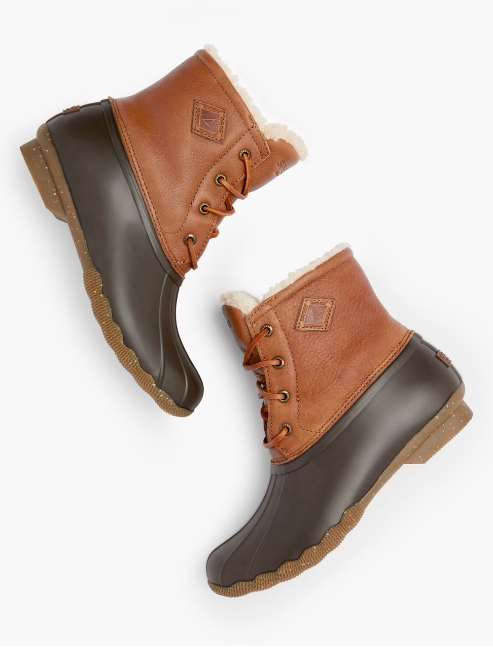 Sperry Saltwater Winter Lux Lace-Up Duck Boots